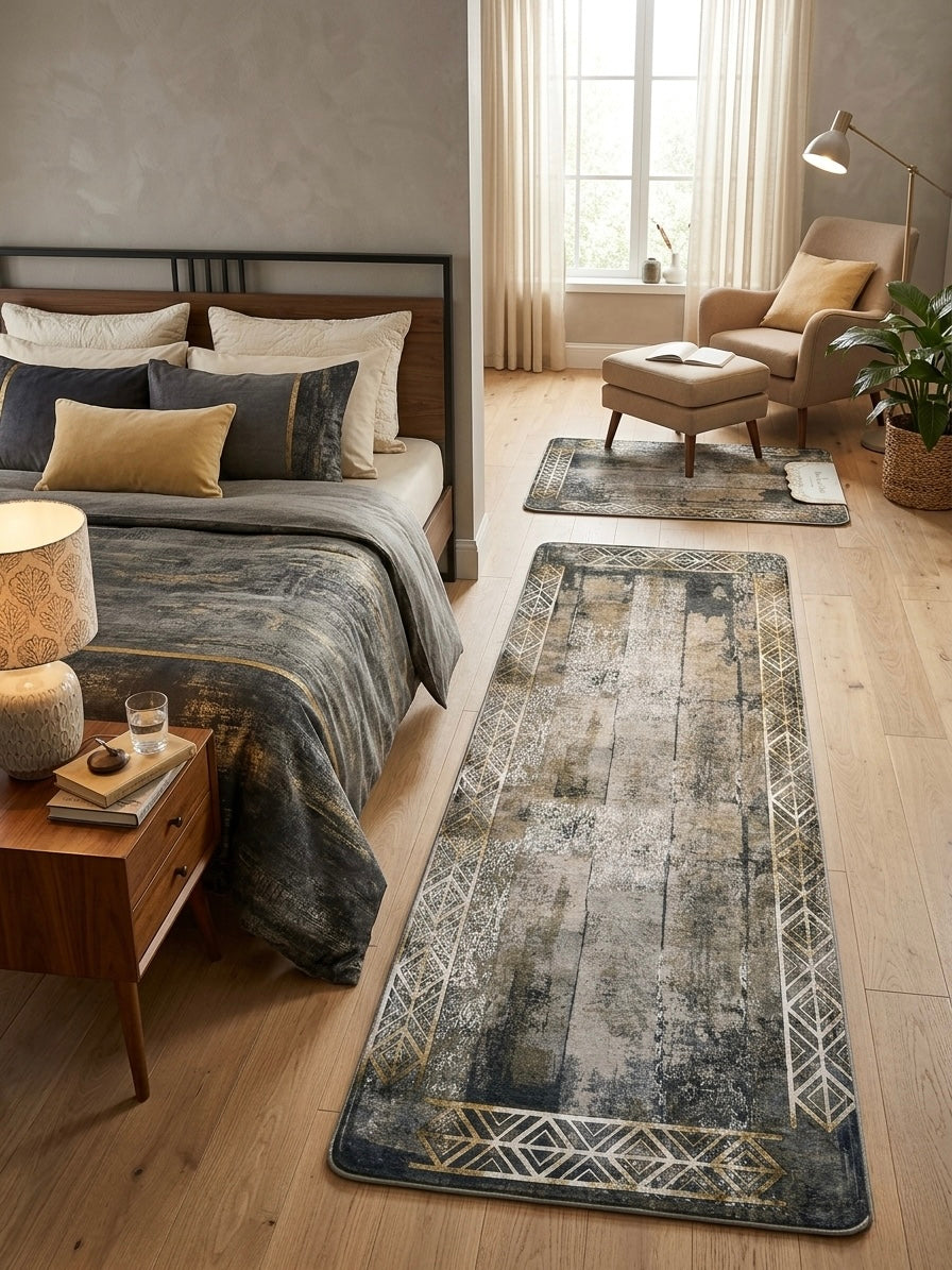 Olive Heaven Italian Runner & Rug Combo