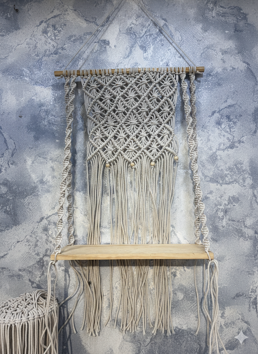 Cross Shelf Wall Hanging