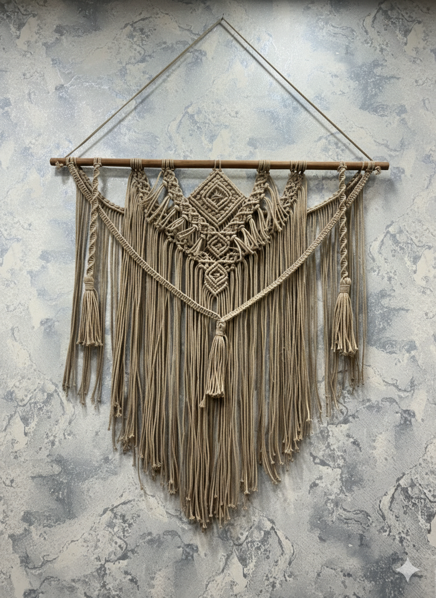 Beige Wall Hanging 3 Feet Wide