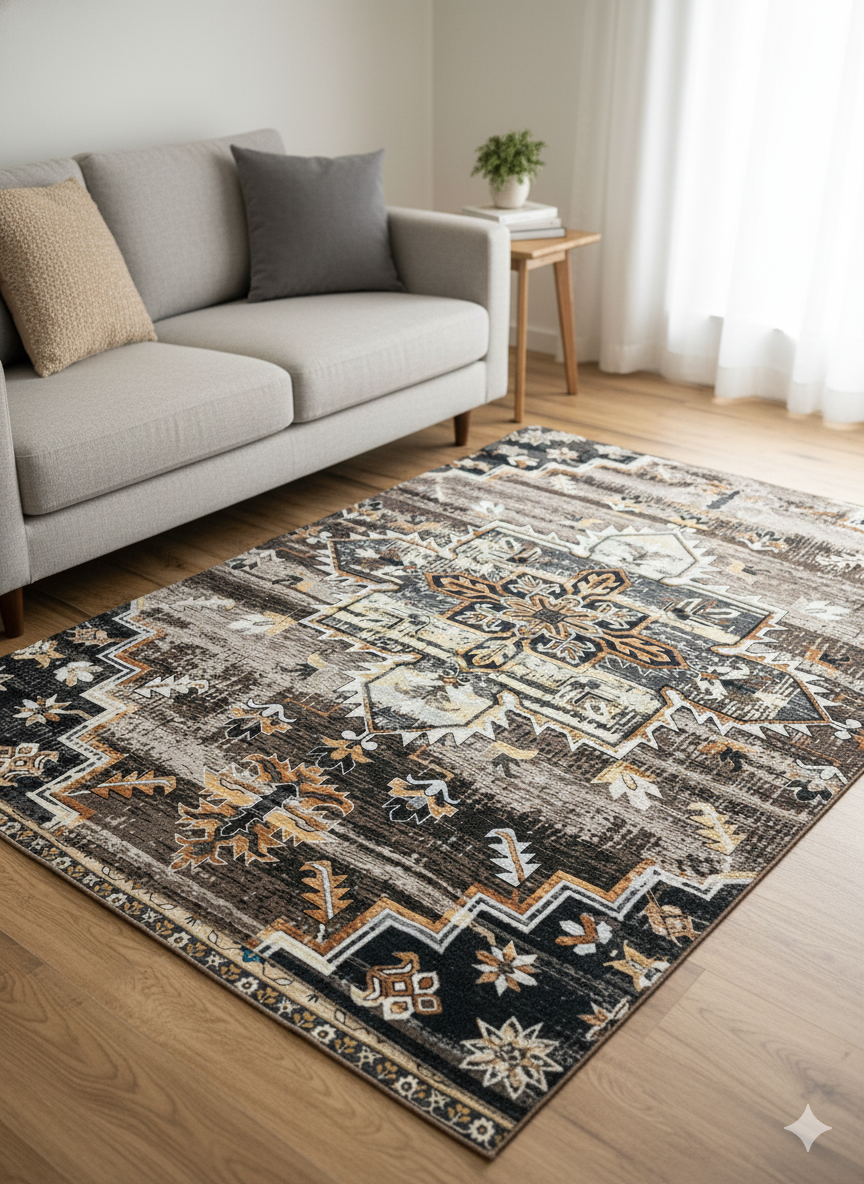 Southwestern-Style Patterned Rug