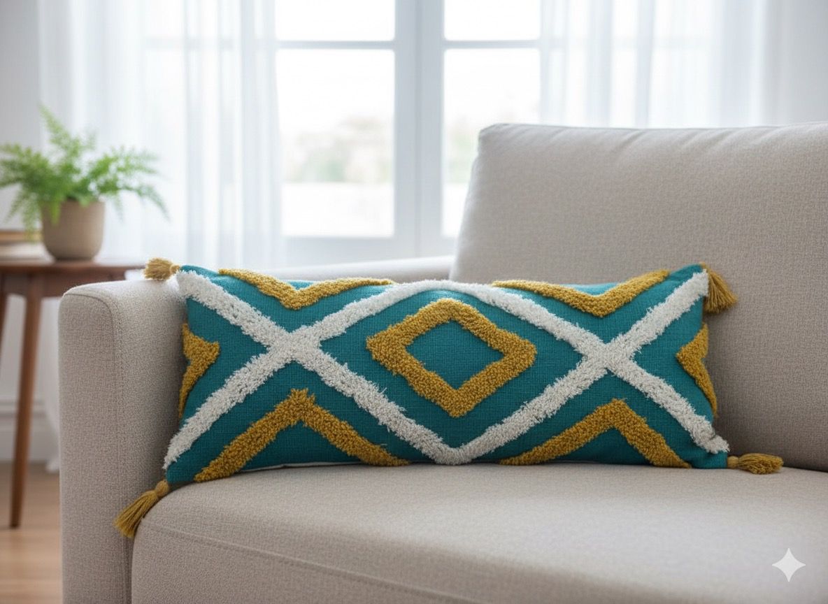 Green Lumbar Cushion