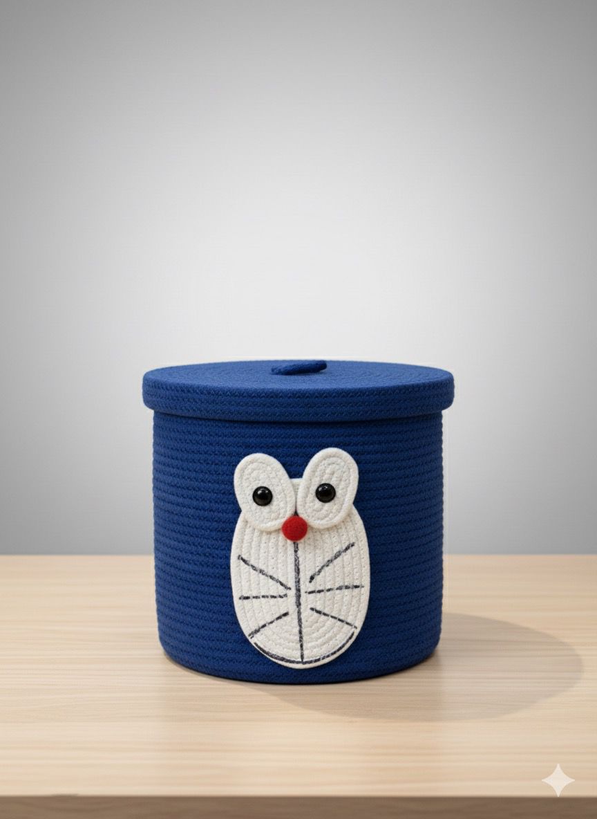 Doraemon Organizer Basket β 10x10 Inches