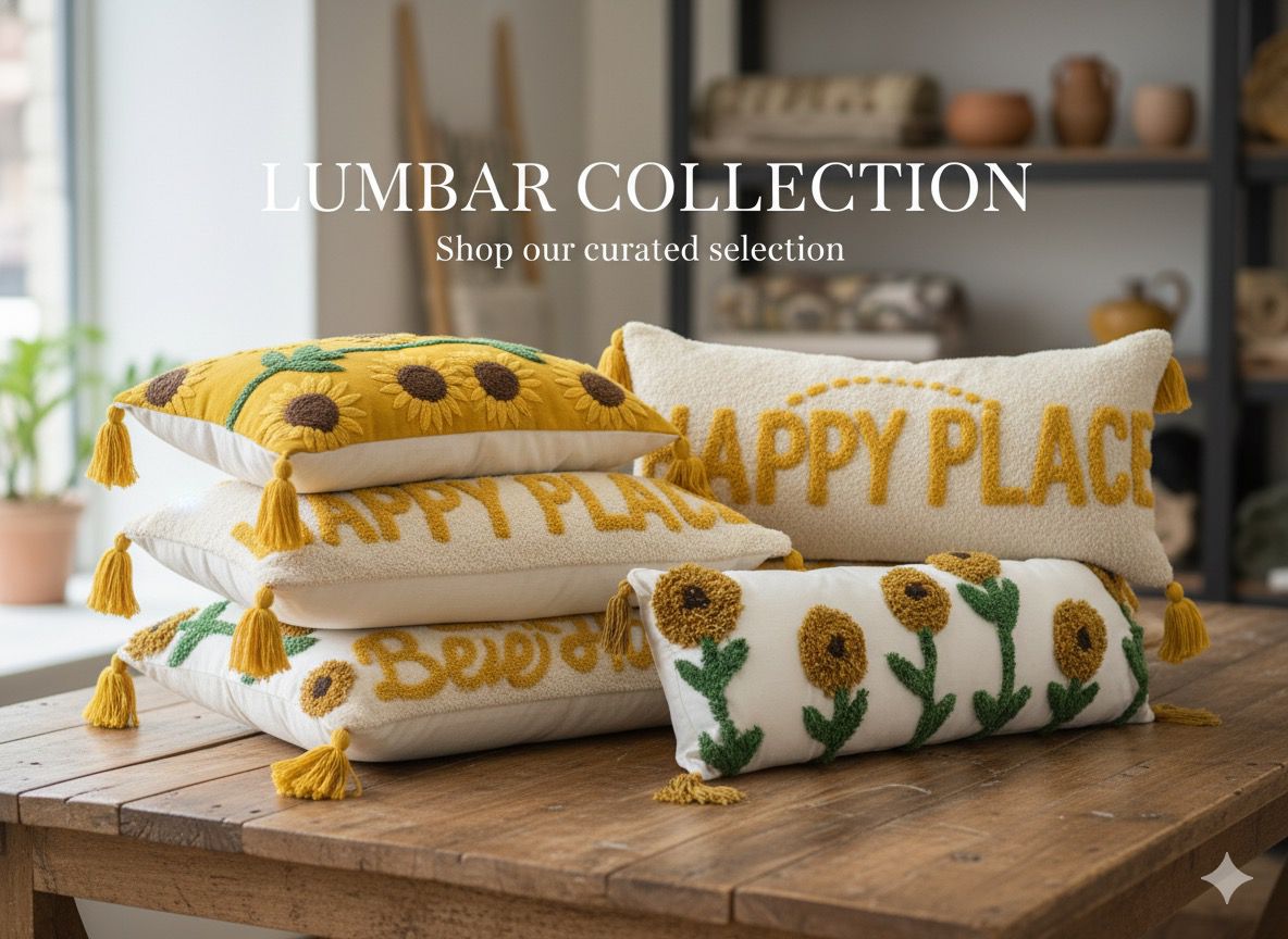 Lumbar Cushions 14*36 with fillers