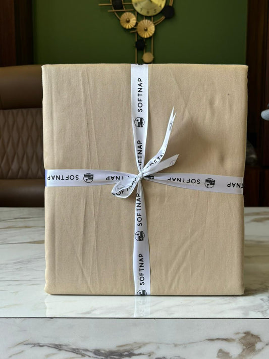Beige 300 TC Bedsheet