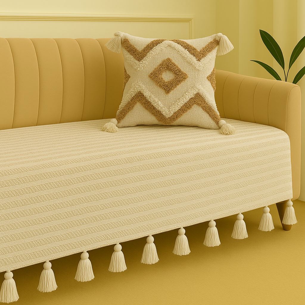 Beige Bliss Sofa Cover