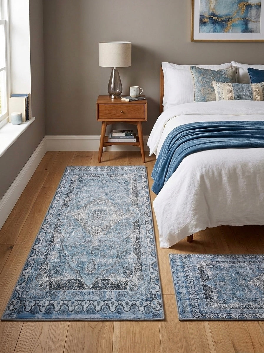 Ocean Wizard Italian Runner & Rug Combo