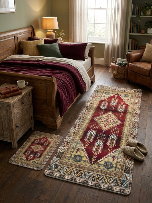 Cherry Blossom Italian Runner & Rug Combo
