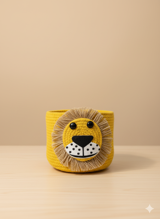 Lion Planter Basket