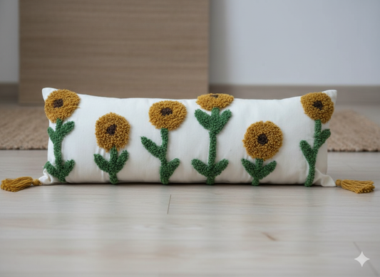 Sunflower Lumbar Cushion