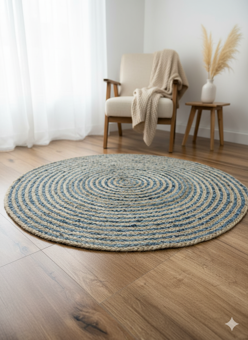 Denim Jute Rug