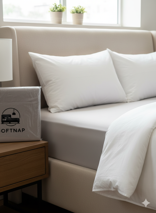 Solid Lavender Fitted Bedsheet