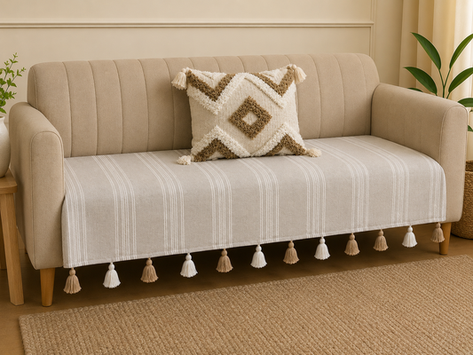 Beige Bliss Sofa Cover